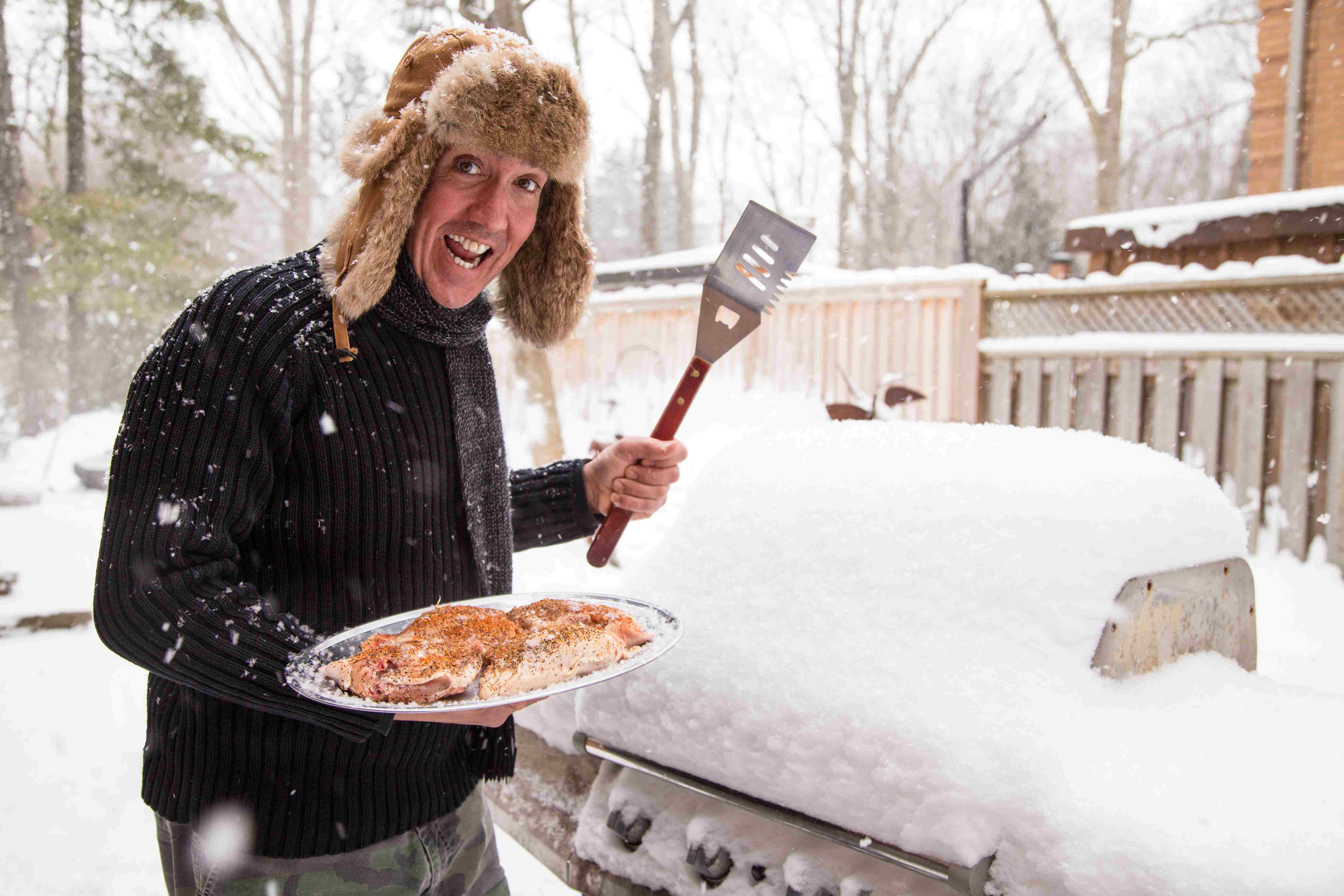 Grillen Flaschengas Winter Tyczka Energy